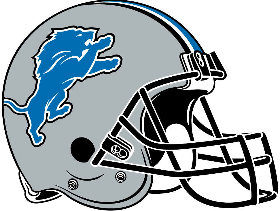 Detroit Lions 2009-2016 Helmet Logo fabric transfer